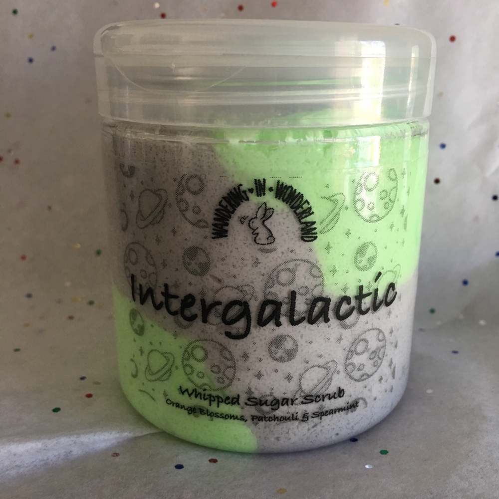 Wandering in wonderland whipped Sugar Scrub